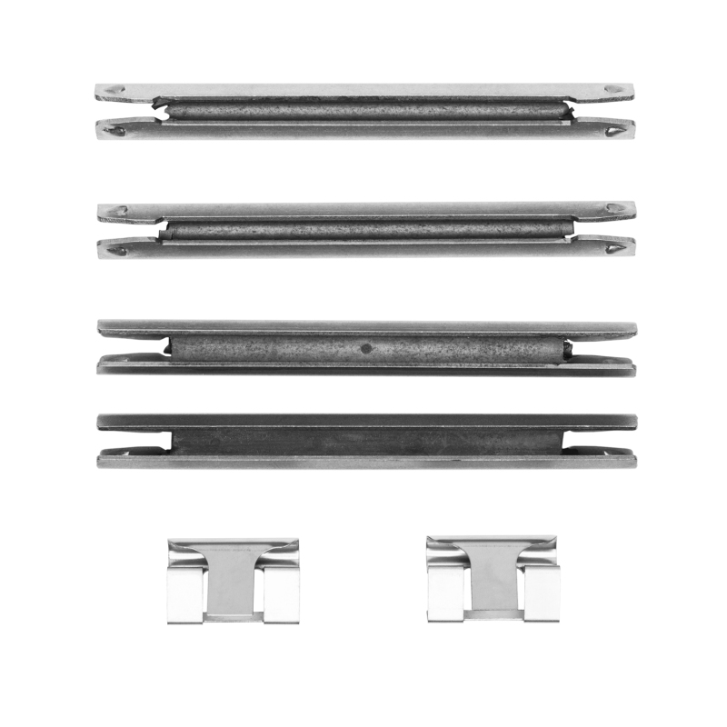 Ford F-550 Super Duty Disc Brake Hardware Kit - Front + Rear - R1 Concepts - `88-`07